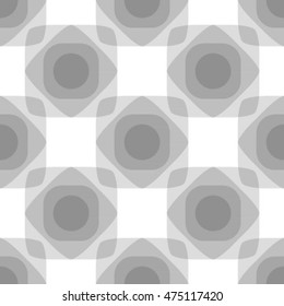 Abstract textured geometric seamless pattern.