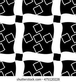 Abstract textured geometric seamless pattern.