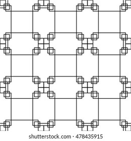 Abstract textured geometric seamless pattern.