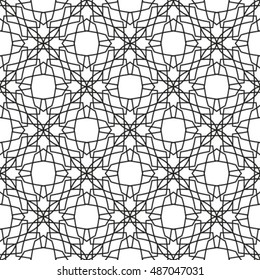Abstract textured geometric seamless pattern.