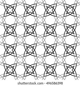 Abstract textured geometric seamless pattern.