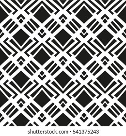 Abstract textured geometric seamless pattern.