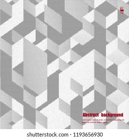 Abstract textured geometric shapes background. Eps10 vector illustration