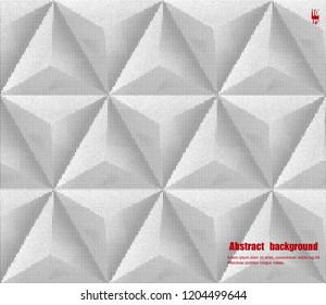 Abstract textured geometric shapes background. Eps10 vector illustration