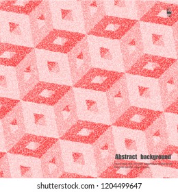 Abstract textured geometric shapes background. Eps10 vector illustration