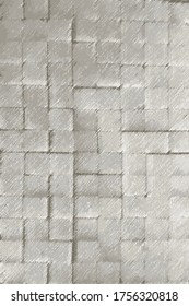 Abstract textured geometric square gray pattern. 
