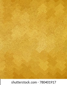 abstract textured golden background. rough mottled texture, grunge, weather worn, old paper like for creative background designs
