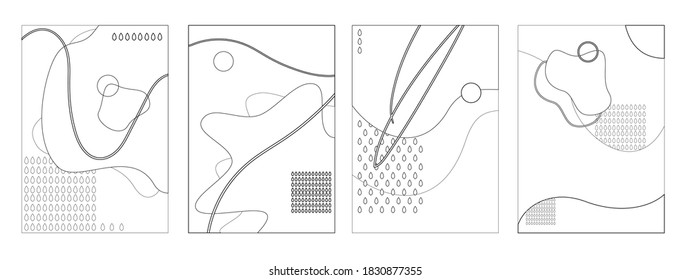 abstract textured lineal vector background. simple abstract wallpaper linear vector. simple drawn abstract geometric wallpaper vector background. geometric template for postcards.