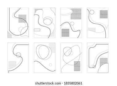 fondo vector lineal texturizado abstracto. simple vector lineal de papel pintado abstracto. fondo de vectores de fondo de fondo de fondo geométrico abstracto simple dibujado. plantilla geométrica para postales.