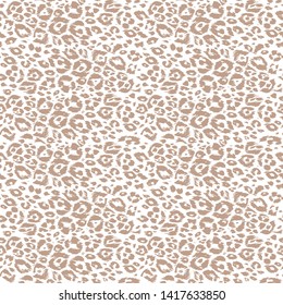 Abstract textured pattern. Fashion animal skin. Leopard seamless print.