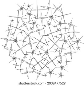 Abstract textured  pattern. Modern minimal texture.