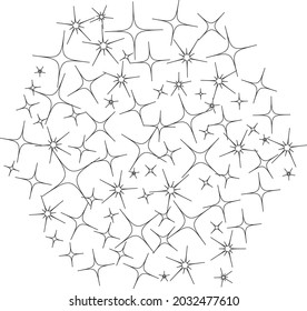 Abstract textured  pattern. Modern minimal texture.