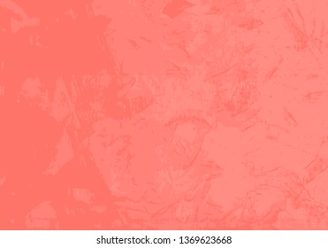 Abstract textured pink banner. Vector illustration. Trendy pink color background