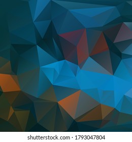 Abstract textured polygonal background. Colorful gradient mosaic backdrop. Geometric hipster triangular background, vector. Modern Wallpaper. 