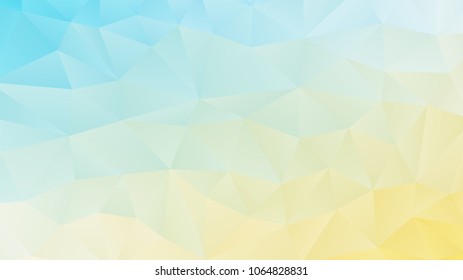 Abstract textured polygonal background. Vector blurry triangle background design. 