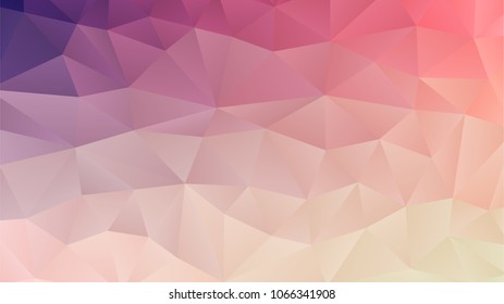 Abstract textured polygonal background. Vector blurry triangle background design. 