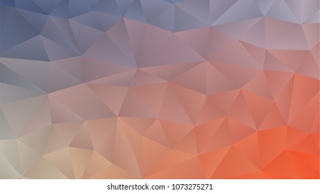 Abstract textured polygonal background. Vector blurry triangle background design. 