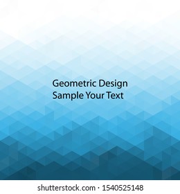 Abstract textured polygonal background. Vector blurred triangle background design.