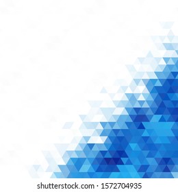 Abstract textured polygonal background. Vector blurred triangle background design.