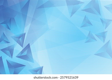 Abstract textured polygonal background. Vector blurry triangle background design.