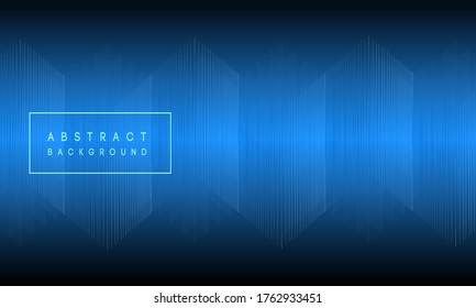 Abstract textured polygonal in blue background. Vector shine triangle background design 