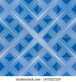 Abstract textured rhombus background. translucent stars design background. Vector Illustration