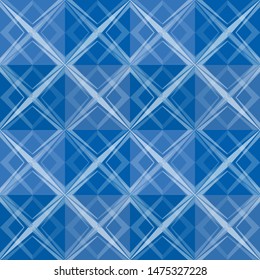 Abstract textured rhombus background. translucent stars design background. Vector Illustration