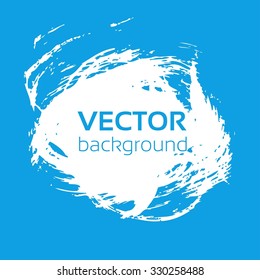 Abstract  textured round stroke background