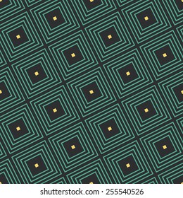 Abstract  textured squares background. Slight tilt seamless pattern. Vector.