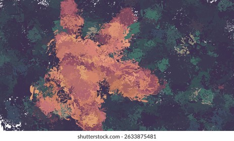 Abstract textured starburst design with vibrant gradient colors, grunge texture background, overlay rough textured on white space luxury background – Artistic Vector Background.