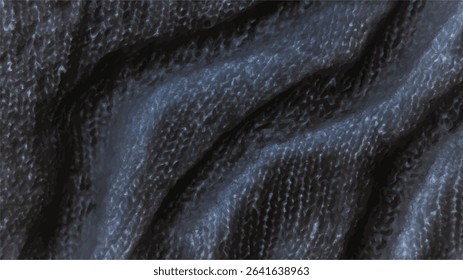 Abstract textured surface showing ripples and waves suggesting fluid motion and organic form in toned blue and gray colors