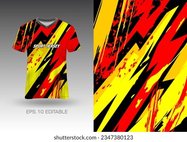 Resumen de diseño vectorial de fondo de camisetas texturadas para camisetas deportivas jersey, fútbol, carreras, caza, motocross, ciclismo, cuesta abajo, leggings