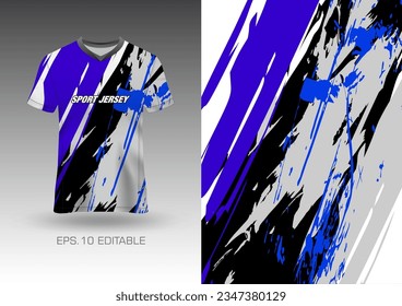 Resumen de diseño vectorial de fondo de camisetas texturadas para camisetas deportivas jersey, fútbol, carreras, caza, motocross, ciclismo, cuesta abajo, leggings