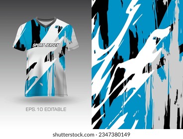 Resumen de diseño vectorial de fondo de camisetas texturadas para camisetas deportivas jersey, fútbol, carreras, caza, motocross, ciclismo, cuesta abajo, leggings