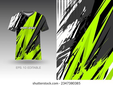 Abstract textured t-shirt background vector design for sport jersey, football, racing, game, motocross, cycling, downhill, leggings