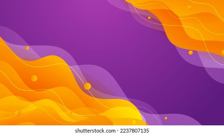 Abstract textured vector background with orange and purple color. can us for banner, posters, cover, promotional advertisement, and more