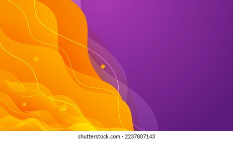 Abstract textured vector background with orange and purple color. can us for banner, posters, cover, promotional advertisement, and more