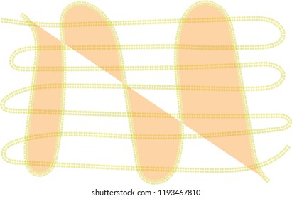 abstract or textures of waves on white background 15