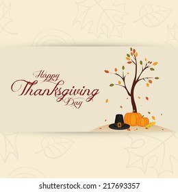 Abstract thanksgiving day background with some special objects