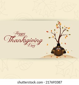 Abstract thanksgiving day background with some special objects