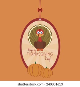 abstract Thanksgiving day background with some special objects