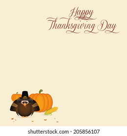 abstract thanksgiving day background with special objects