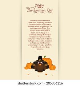 abstract thanksgiving day background with special objects