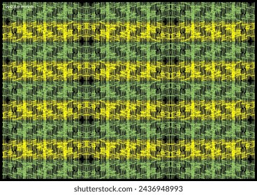 Papel de envoltura de tema abstracto o diseño vectorial textil con elementos dinámicos minimalistas