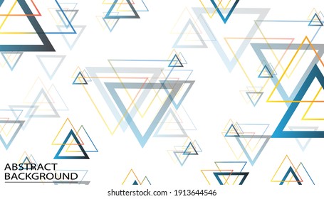 Abstract themed screen illustration design, triangular design. Modern. Blue embossed design. For wallpaper. Transparent design