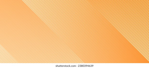 Abstract thin diagonal lines background. Slanted parallel orange stripes wallpaper. Vector geometric tech template texture for banner, poster, presentation, brochure, print, flyer, card, cover