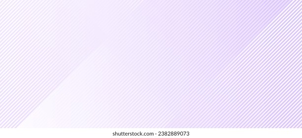 Abstract thin diagonal lines background. Purple slanted parallel stripes wallpaper. Vector geometric template texture for banner, poster, presentation, brochure, print, flyer, card, cover, booklet