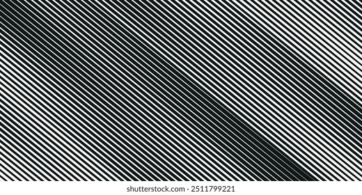 Abstract thin diagonal lines background. Slanted parallel white and grey stripes wallpaper. Vector geometric tech template texture for banner, poster, presentation, brochure, print, flyer, card,