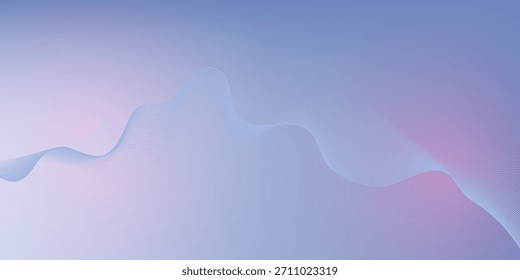 Abstractas línea delgada de fondo azul claro en estilo elegante de tecnología. Ola 2025 en Tech BG. Anuncio geométrico moderno con cables de circuito en el chip. Ilustración vectorial para flyer, presentación, Anuncio