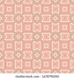 Abstract thin line seamless pattern. Linear ornamental geometric background. Wrapping paper. Vector illustration.           